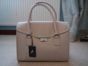 Pinky/beige handbag, Primark, £9